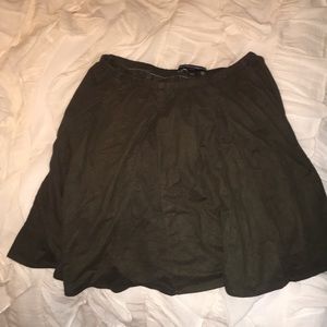 olive green brandy skirt